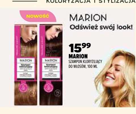 Szampon koloryzujący do włosów Marion promocja w Drogerie Natura