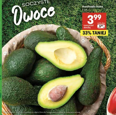 Awokado hass promocja w Delikatesy Centrum