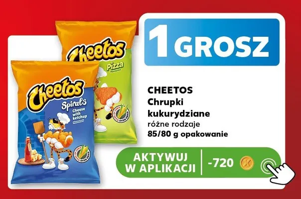 Chrupki kukurydziane Cheetos Pizza promocja w Kaufland