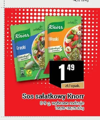 Sos sałatkowy Knorr Włoski promocja w Premium Nasz Sklep