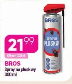 Spray na pluskwy Bros promocja w Drogerie Koliber
