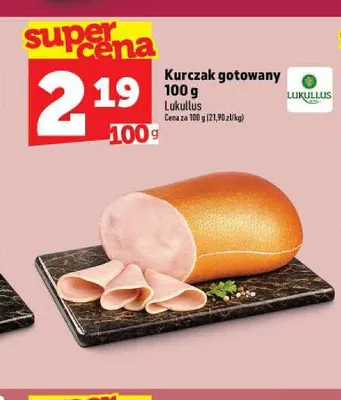 Kurczak gotowany Lukullus promocja w TOPAZ
