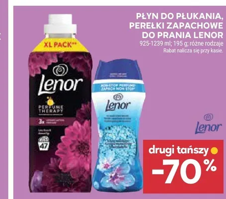 Perełki zapachowe do prania Lenor promocja w Stokrotka