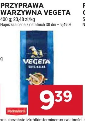 Przyprawa warzywna Vegeta promocja w Stokrotka