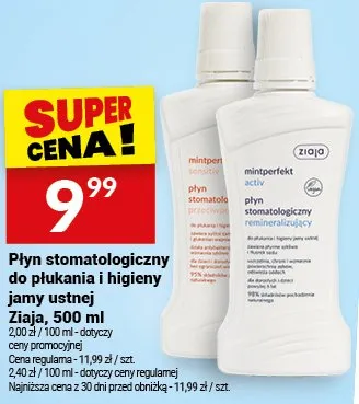 Płyn stomatologiczny do płukania i higieny jamy ustnej promocja w Twój Market