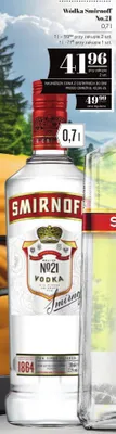 Wódka Smirnoff No. 21 promocja w POLOmarket