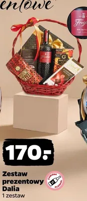 Zestaw prezentowy Dalia promocja w Netto