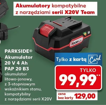 Akumulator 20 V 4 Ah PAP 20 B3 promocja w Kaufland