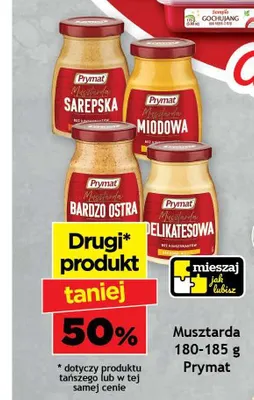 Musztarda Sarepska Prymat promocja w Gram Market