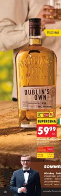 Whiskey Dublin's Own Irish Whiskey promocja w Biedronka