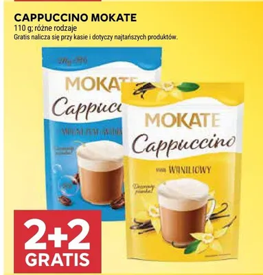 Cappuccino Mokate promocja w Stokrotka