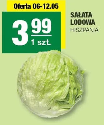 Sałata lodowa Hiszpania promocja w SPAR