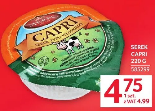 Ser promocja w Selgros