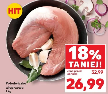 Polędwiczka wieprzowa promocja w Kaufland