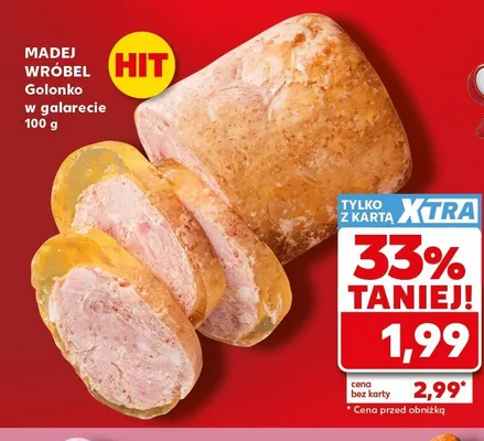 Golonko w galarecie Madej Wróbel promocja w Kaufland