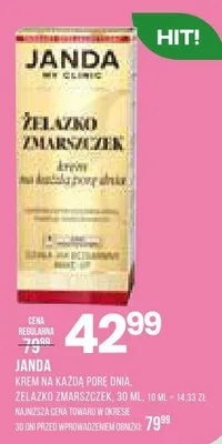 Krem na każdą porę dnia Janda Żelazno Zmarszczek promocja w Drogerie Natura