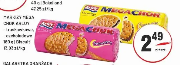 Markizy Mega Chok Arluy czekoladowe promocja w Sedal