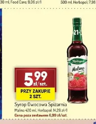 Syrop Owocowa Spiżarnia Malina Herbapol promocja w Avita