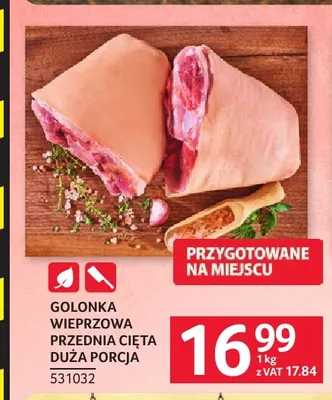 Golonka wieprzowa przednia cięta duża porcja promocja w Selgros