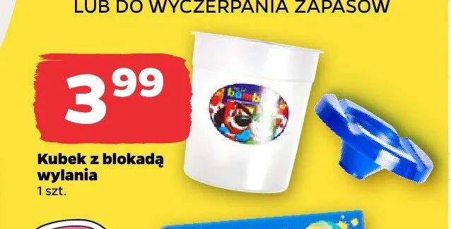 Kubek z blokadą wylania Bambino promocja w Netto