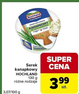 Serek kanapkowy różne rodzaje promocja w Carrefour Express