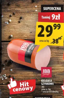 Kiełbasa szynkowa JBB promocja w Arhelan