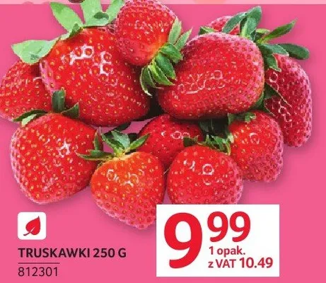 Truskawki 250 g promocja w Selgros