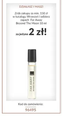 Zapach Avon Far Away Beyond The Moon promocja w AVON