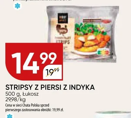 Stripsy z piersi z indyka Łukosz promocja w Chata Polska