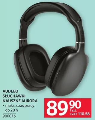 Słuchawki nauszne Aurora Audeeo promocja w Selgros