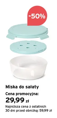 Miska do sałaty promocja w Tchibo