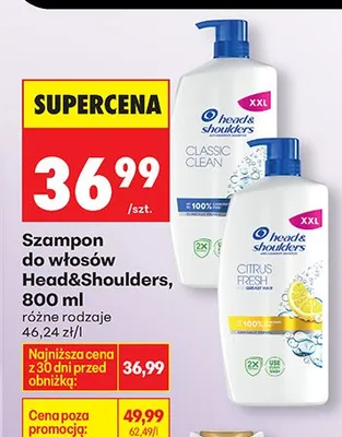 Szampon do włosów różne rodzaje promocja w Biedronka