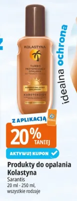 Produkty do opalania Kolastyna promocja w Leclerc