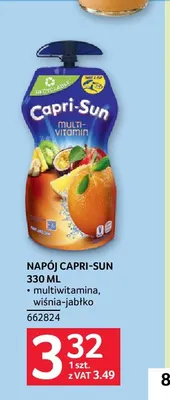 Napój Capri-Sun wiśnia-jabłko promocja w Selgros