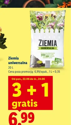 Ziemia uniwersalna promocja w Lidl