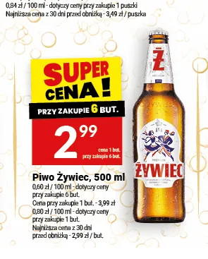 Piwo Żywiec promocja w Twój Market