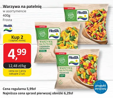 Warzywa na patelnię promocja w Market Point