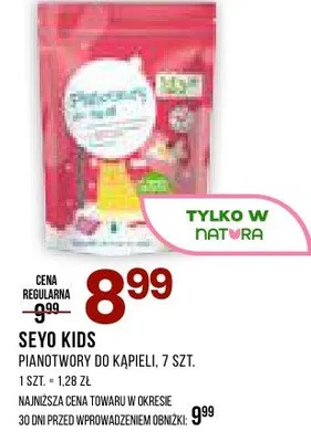 Pianotworka SEYO KIDS Pianotworki do kąpieli, 7 szt. promocja w Drogerie Natura