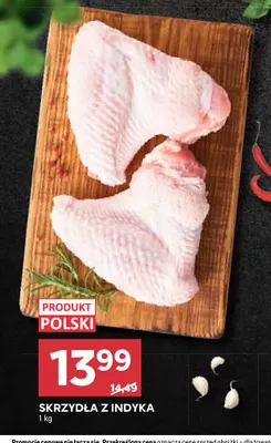 Skrzydła z indyka promocja w Stokrotka