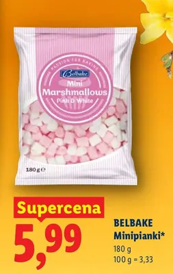 Minipianki Belbake promocja w Lidl