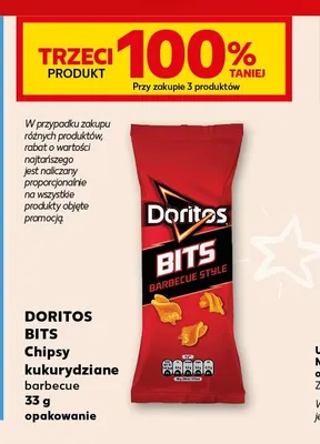 Chipsy kukurydziane Doritos Bits barbecue promocja w Kaufland