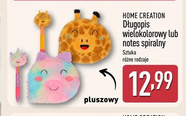 Notes spiralny Home Creation promocja w Aldi