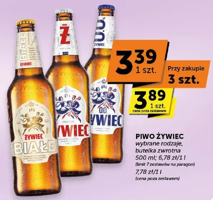 Piwo Żywiec promocja w Groszek
