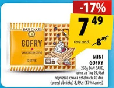 Mini gofry promocja w Arhelan