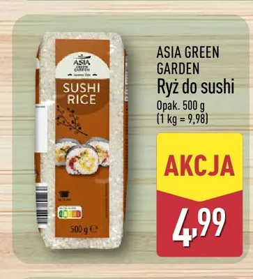 Ryż do sushi Asia Green Garden promocja w Aldi