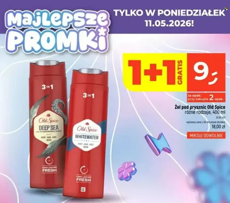Żel pod prysznic Old Spice Deep Sea 3in1 promocja w Dealz