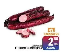 Kiełbasa klasztorna promocja w Tomi Markt