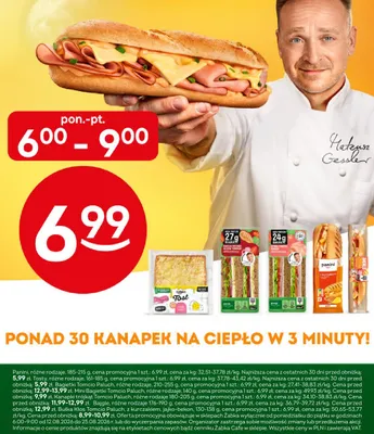 Bułka Kłos Tomcio Paluch jajko-bekon promocja w Żabka