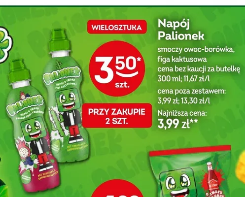 Napój Palionek figa kaktusowa promocja w Żabka