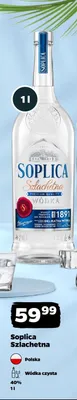 Wódka czysta Soplica Szlachetna promocja w Netto